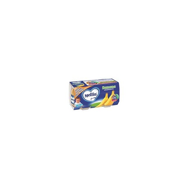Mellin Omogeneizzato Gusto Banana 2 X 100 Gr Mellin Omogeneizzato Gusto Banana 2 X 100 Gr