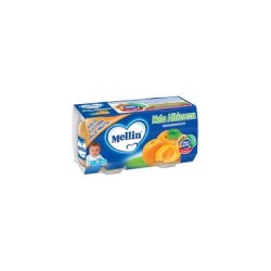 Mellin Omogeneizzato Gusto Mela E Albicocca 2x100g