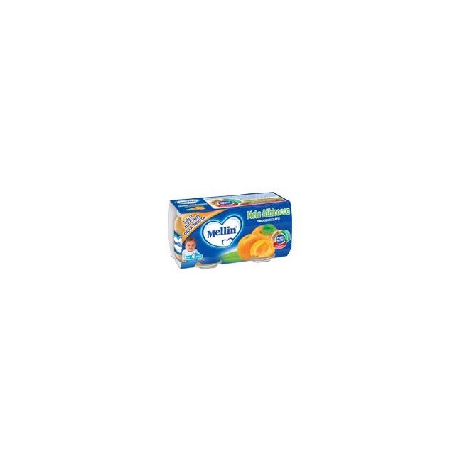 Mellin Omogeneizzato Gusto Mela E Albicocca 2x100g Mellin Omogeneizzato Gusto Mela E Albicocca 2x100g