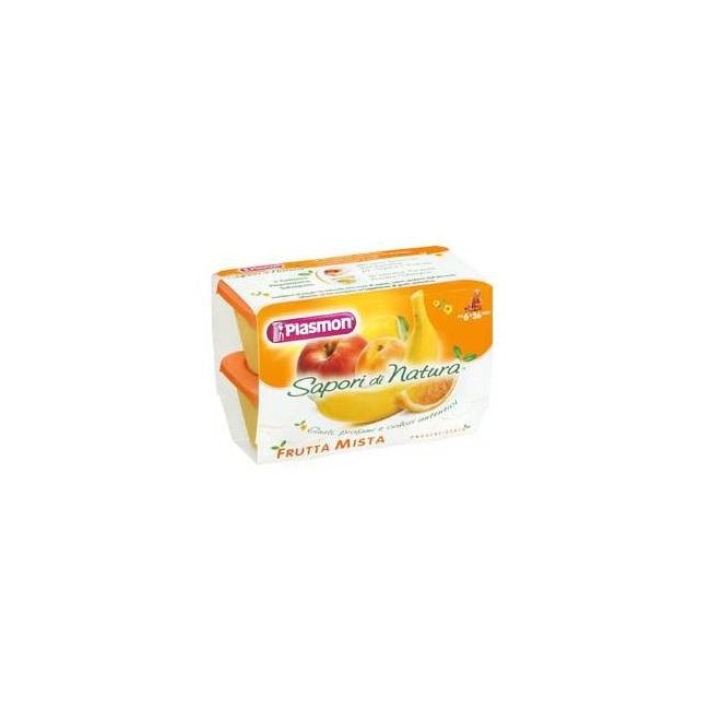 Plasmon Sapori Di Natura Frutta Mista 100 Gr X 4