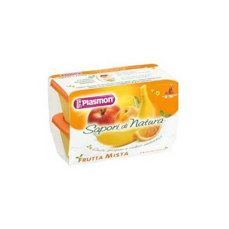 Plasmon Sapori Di Natura Frutta Mista 100 Gr X 4