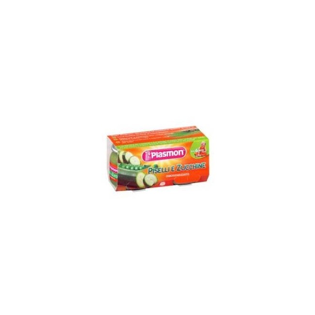 Plasmon Omogeneizzato Piselli E Zucchine 2x80g