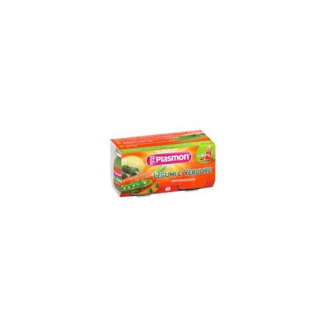 Plasmon Omogeneizzato Legumi E Verdure 80 Gr X 2