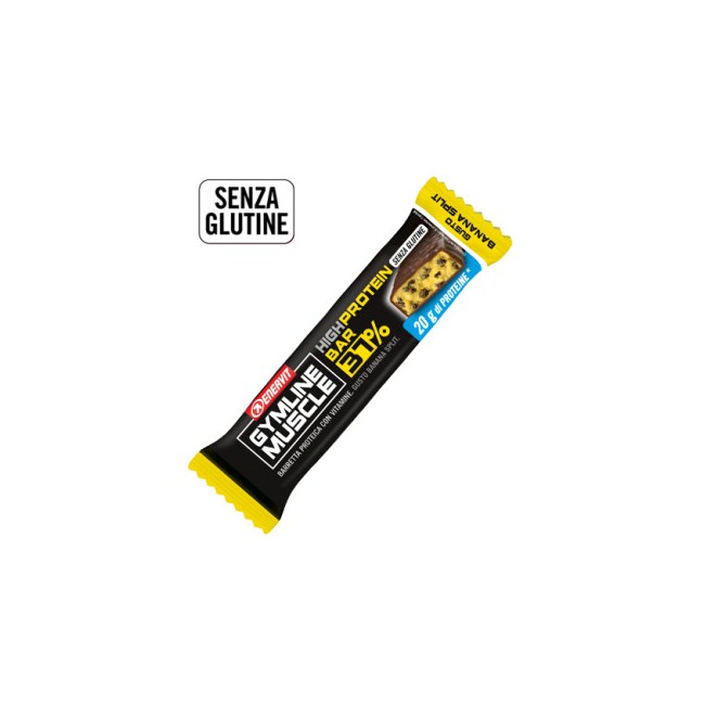 Gymline Muscle High Protein Barretta Banana 54gr Gymline Muscle High Protein Barretta Banana 54gr