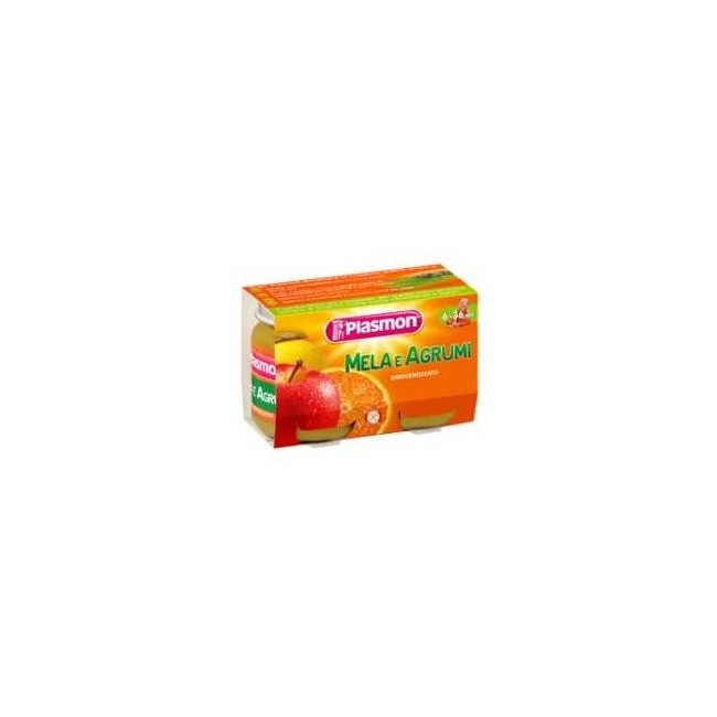 Plasmon Omogeneizzato Mela E Agrumi 2x10 4g Plasmon Omogeneizzato Mela E Agrumi 2x10 4g