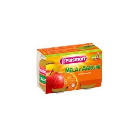 Plasmon Omogeneizzato Mela E Agrumi 2x10 4g Plasmon Omogeneizzato Mela E Agrumi 2x10 4g
