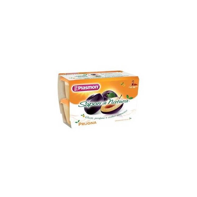 Plasmon Omogeneizzato Sapori Di Natura Prugna 4 X 100 Gr