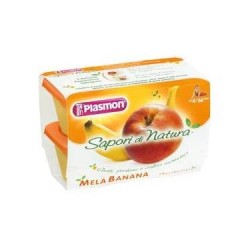 Plasmon Omogeneizzato Sapori Di Natura Mela E Banana 4 X 100 Gr
