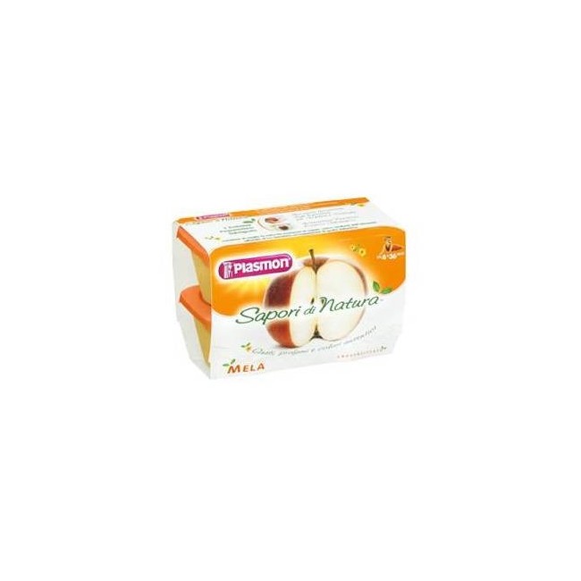 Plasmon Omogeneizzato Sapori Di Natura Mela 4 X 100 Gr