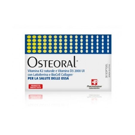 Pharmasuisse Laboratories Osteoral 30 Capsule Molli