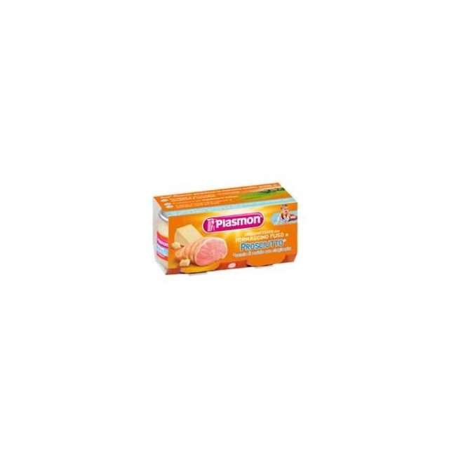Plasmon Omogeneizzato Formaggino E Prosciutto 2x80g