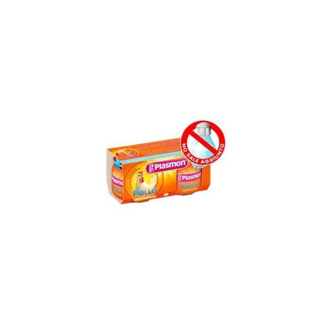 Plasmon Omogeneizzato Al Pollo 2 X 80 Gr