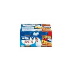 Mellin Omogeneizzati Al Pollo 4 X 80 Gr