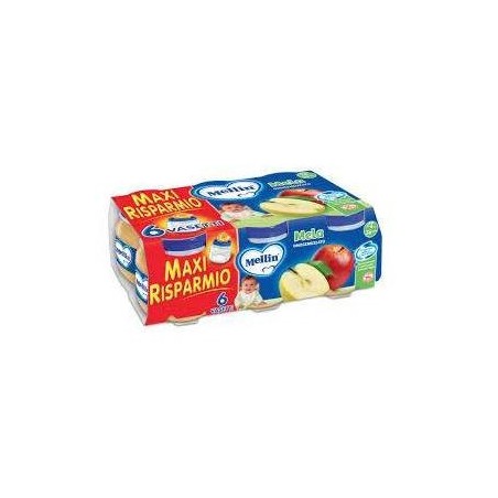 Mellin Omogeneizzati Alla Mela 6 X 100 Gr Mellin Omogeneizzati Alla Mela 6 X 100 Gr