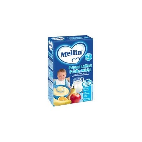 Mellin Pappa Lattea Con Frutta Mista 250 Gr Mellin Pappa Lattea Con Frutta Mista 250 Gr