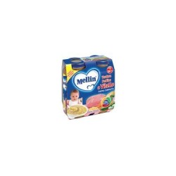 Mellin Pappa Completa Verdure Pastina E Vitello 2 X 250 Gr