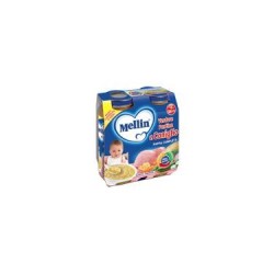 Mellin Pappa Completa Verdura Pastina E Coniglio 2 X 250gr