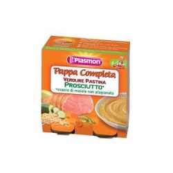 Plasmon Pappa Completa Verdure Pastina Prosciutto 2 X 190 Gr