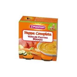 Plasmon Pappa Completa Verdure Pastina Manzo 2 X 190 Gr