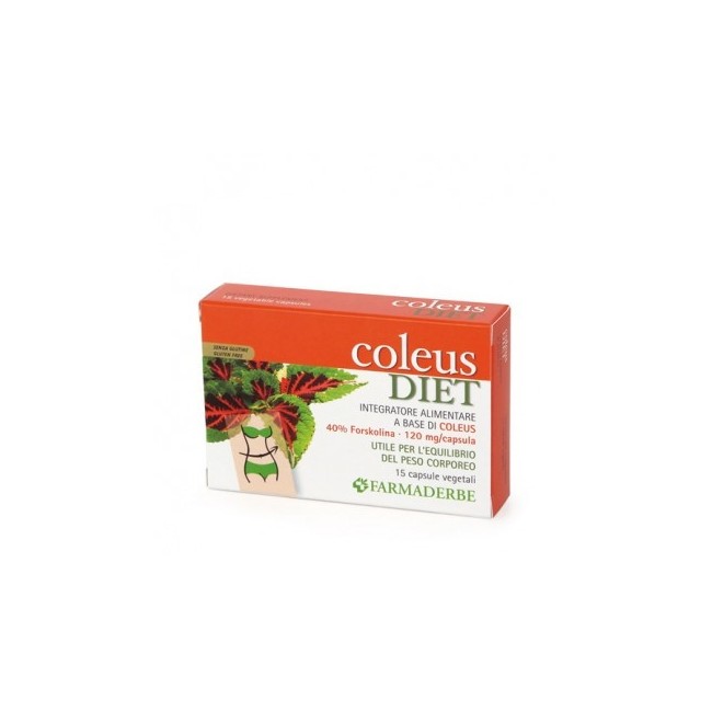 Farmaderbe Coleus Diet 15 Capsule Farmaderbe Coleus Diet 15 Capsule