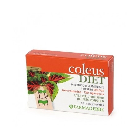Farmaderbe Coleus Diet 15 Capsule Farmaderbe Coleus Diet 15 Capsule