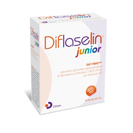 Difass Diflaselin Junior 10 Bustine Da 3g Difass Diflaselin Junior 10 Bustine Da 3g