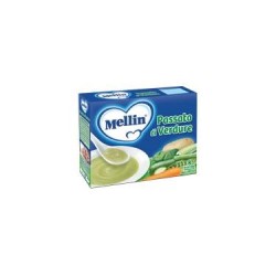 Mellin Passato Solubile Di Verdure 8 Buste 8 Gr