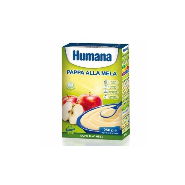Humana Pappa Lattea Mela 230 Gr Humana Pappa Lattea Mela 230 Gr