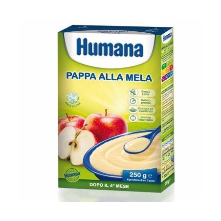 Humana Pappa Lattea Mela 230 Gr Humana Pappa Lattea Mela 230 Gr
