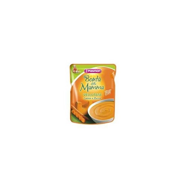 Plasmon Bontà Della Mamma Vellutata Carote E Zucca 180 Gr