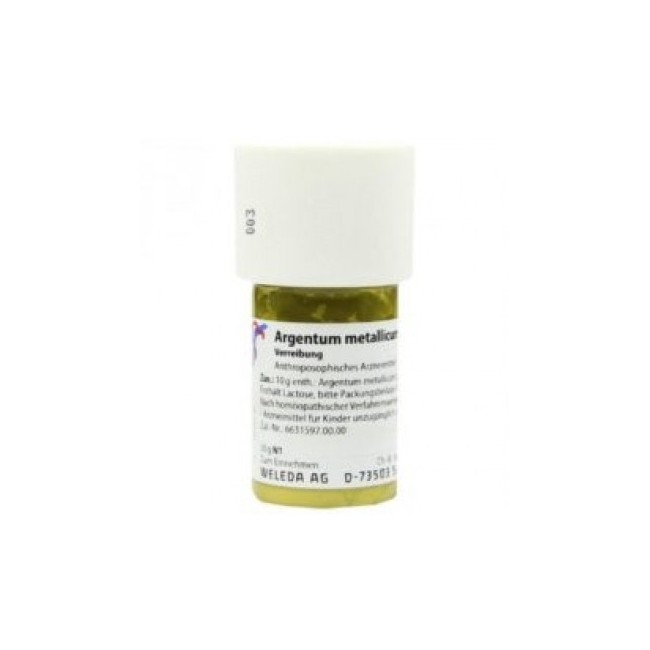 Weleda Argentum Metallicum Praeparatum D30 20g Polvere Weleda Argentum Metallicum Praeparatum D30 20g Polvere