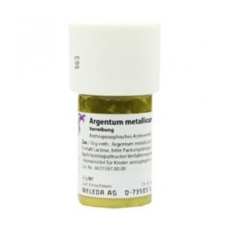 Weleda Argentum Metallicum Praeparatum D30 20g Polvere Weleda Argentum Metallicum Praeparatum D30 20g Polvere