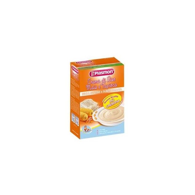 Plasmon Crema Di Riso Mais E Tapioca 230 Gr Plasmon Crema Di Riso Mais E Tapioca 230 Gr