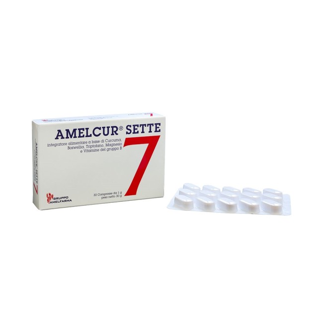 Amelfarma Amelcur Sette 30 Compresse Amelfarma Amelcur Sette 30 Compresse