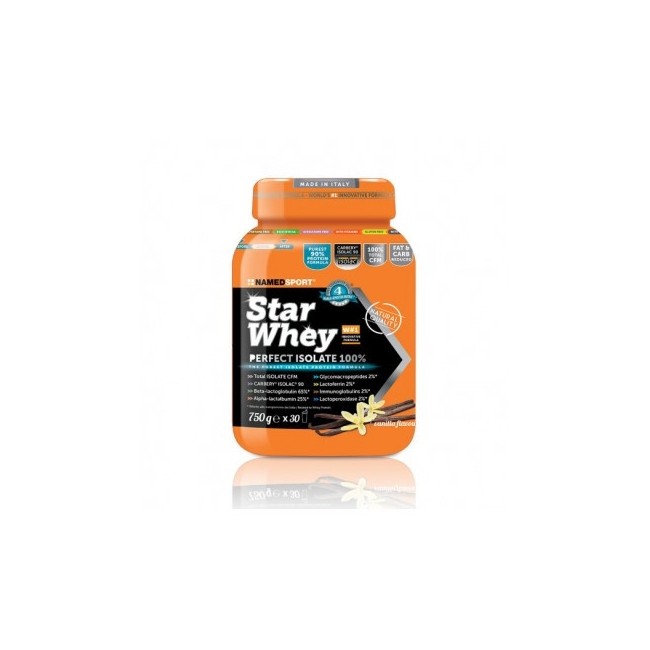 Namedsport Star Whey Perfect Isolate Gusto Vaniglia 750g