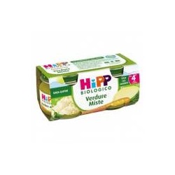 Hipp Bio Omogeneizzato Biologico Verdure Miste 2 X 80 Gr