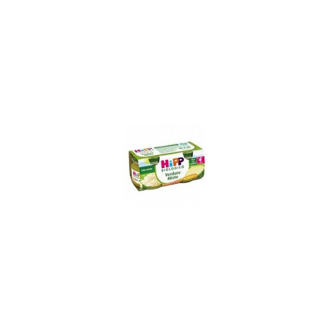 Hipp Bio Omogeneizzato Biologico Verdure Miste 2 X 80 Gr Hipp Bio Omogeneizzato Biologico Verdure Miste 2 X 80 Gr