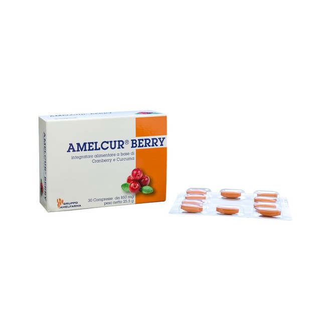 Gruppo Amelfarma Amelcur Berry 30 Compresse Gruppo Amelfarma Amelcur Berry 30 Compresse