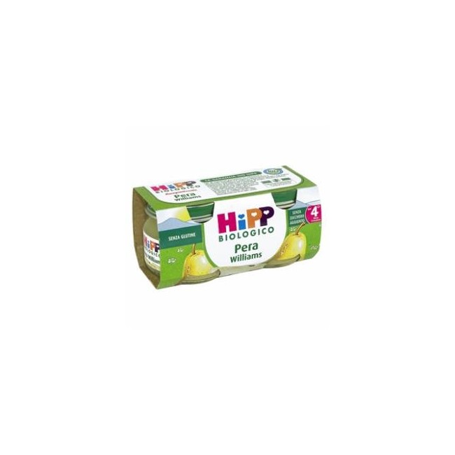 Hipp Bio Omogeneizzato Biologico Pera Williams 2 X 80gr Hipp Bio Omogeneizzato Biologico Pera Williams 2 X 80gr