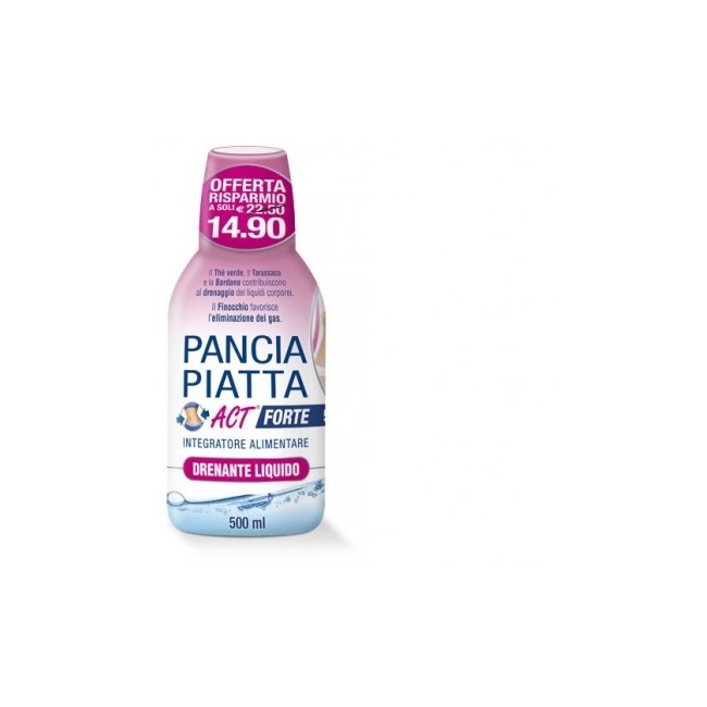 F&f Pancia Piatta Act Forte 500ml