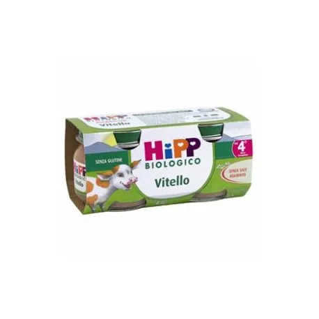 Hipp Bio Omogeneizzato Vitello 2 X 80 Gr - Para-Farmacia Bosciaclub