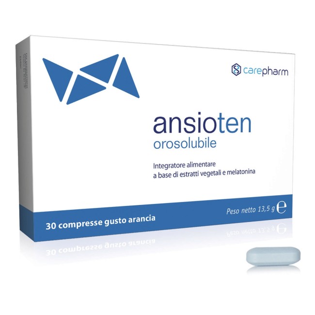 Ansioten Orosolubile 30 Compresse Ansioten Orosolubile 30 Compresse