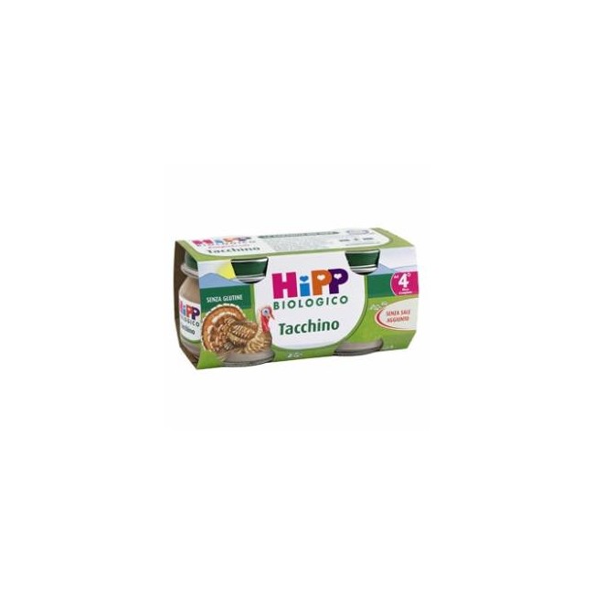 Hipp Bio Omogeneizzato Biologico Tacchino 2 X 80 Gr Hipp Bio Omogeneizzato Biologico Tacchino 2 X 80 Gr