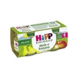 Hipp Bio Omogeneizzato Biologico Mela E Banana 2 X 80 Gr