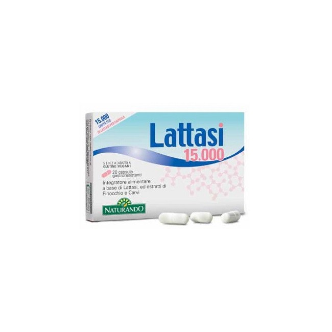 Naturando Lattasi 15000 20 Capsule Naturando Lattasi 15000 20 Capsule