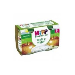Hipp Bio Merenda Mela E Yogurt 2 X 80 Gr