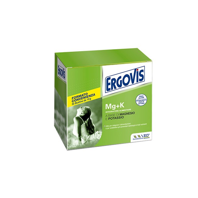 Ergovis Magnesio E Potassio 20 Bustine 5g Ergovis Magnesio E Potassio 20 Bustine 5g