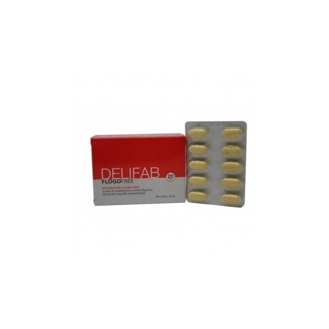 Elifab Delifab Flogofree 20 Compresse