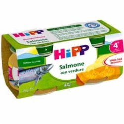 Hipp Bio Salmone Con Verdure 2 X 80 Gr