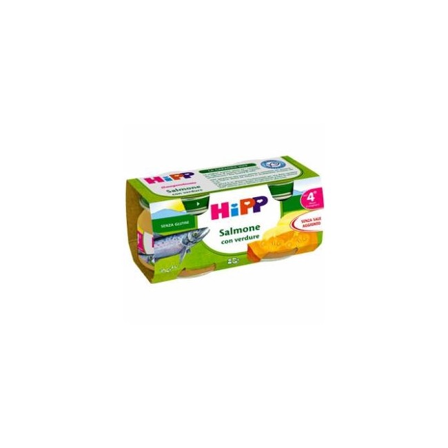 Hipp Bio Salmone Con Verdure 2 X 80 Gr Hipp Bio Salmone Con Verdure 2 X 80 Gr